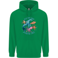 Plastic Free Climate Change Octopus Ocean Fish Childrens Kids Hoodie Irish Green