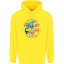 Plastic Free Climate Change Octopus Ocean Fish Childrens Kids Hoodie Yellow