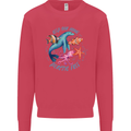 Plastic Free Climate Change Octopus Ocean Fish Mens Sweatshirt Jumper Heliconia