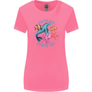 Plastic Free Climate Change Octopus Ocean Fish Womens Wider Cut T-Shirt Azalea