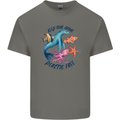 Plastic Free Climate Change Octopus Seal Fish Kids T-Shirt Childrens Charcoal