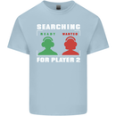 Player Two Wanted Funny Singles Day Gaming Kids T-Shirt Childrens Light Blue
