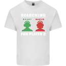 Player Two Wanted Funny Singles Day Gaming Mens Cotton T-Shirt Tee Top White