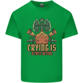 Playing Games RPG Role Crying Free Action Mens Cotton T-Shirt Tee Top Irish Green