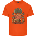 Playing Games RPG Role Crying Free Action Mens Cotton T-Shirt Tee Top Orange