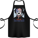 Poe Me Another Beer Funny Edgar Alcohol Cotton Apron 100% Organic Black