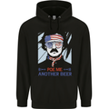 Poe Me Another Beer Funny Edgar Alcohol Mens 80% Cotton Hoodie Black