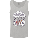 Poker Dream Big Mens Vest Tank Top Sports Grey