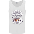 Poker Dream Big Mens Vest Tank Top White