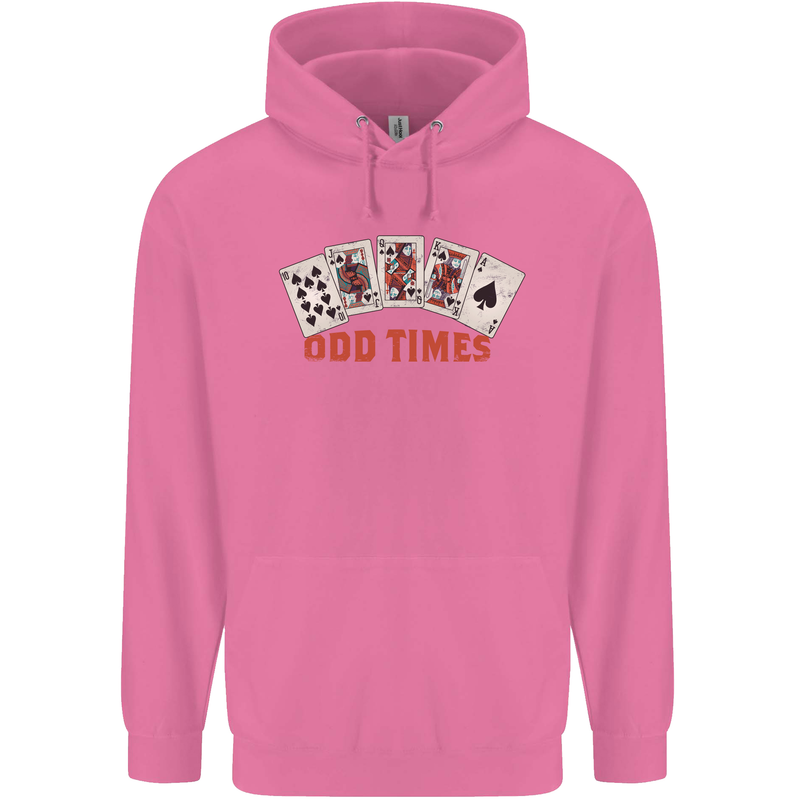 Poker Odd Times Funny Mens 80% Cotton Hoodie Azelea