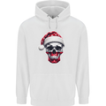 Polish Christmas Skull Xmas Poland Biker Flag Childrens Kids Hoodie White