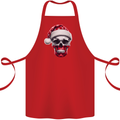 Polish Christmas Skull Xmas Poland Biker Flag Cotton Apron 100% Organic Red