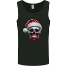 Polish Christmas Skull Xmas Poland Biker Flag Mens Vest Tank Top Black