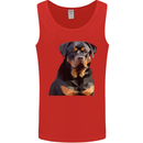 Polygon Rottweiler Dog Mens Vest Tank Top Red