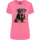 Polygon Rottweiler Dog Womens Wider Cut T-Shirt Azalea