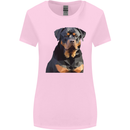 Polygon Rottweiler Dog Womens Wider Cut T-Shirt Light Pink