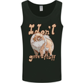 Pomeranian I Don't Give a Fluff Funny Dog Mens Vest Tank Top Black