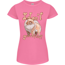 Pomeranian I Don't Give a Fluff Funny Dog Womens Petite Cut T-Shirt Azalea