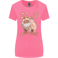 Pomeranian I Don't Give a Fluff Funny Dog Womens Wider Cut T-Shirt Azalea