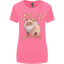 Pomeranian I Don't Give a Fluff Funny Dog Womens Wider Cut T-Shirt Azalea