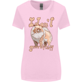 Pomeranian I Don't Give a Fluff Funny Dog Womens Wider Cut T-Shirt Light Pink