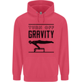 Pommel Horse Gymnastics Turn Off Gravity Gymnast Childrens Kids Hoodie Heliconia