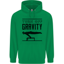Pommel Horse Gymnastics Turn Off Gravity Gymnast Childrens Kids Hoodie Irish Green