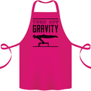 Pommel Horse Gymnastics Turn Off Gravity Gymnast Cotton Apron 100% Organic Pink