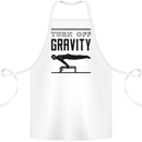 Pommel Horse Gymnastics Turn Off Gravity Gymnast Cotton Apron 100% Organic White