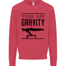 Pommel Horse Gymnastics Turn Off Gravity Gymnast Kids Sweatshirt Jumper Heliconia