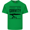Pommel Horse Gymnastics Turn Off Gravity Gymnast Kids T-Shirt Childrens Irish Green