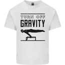 Pommel Horse Gymnastics Turn Off Gravity Gymnast Kids T-Shirt Childrens White
