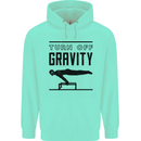 Pommel Horse Gymnastics Turn Off Gravity Gymnast Mens 80% Cotton Hoodie Peppermint