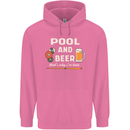 Pool and Beer That's Why I'm Here Mens 80% Cotton Hoodie Azelea