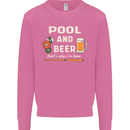 Pool and Beer That's Why I'm Here Mens Sweatshirt Jumper Azalea