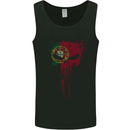 Portugal Skull Gym Training Bodybuilding Mens Vest Tank Top Black
