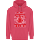 Power of Leo Girl Star Sign Zodiac Horoscope Childrens Kids Hoodie Heliconia