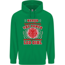 Power of Leo Girl Star Sign Zodiac Horoscope Childrens Kids Hoodie Irish Green