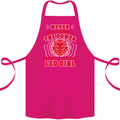 Power of Leo Girl Star Sign Zodiac Horoscope Cotton Apron 100% Organic Pink