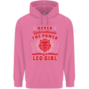 Power of Leo Girl Star Sign Zodiac Horoscope Mens 80% Cotton Hoodie Azelea