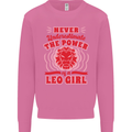 Power of Leo Girl Star Sign Zodiac Horoscope Mens Sweatshirt Jumper Azalea