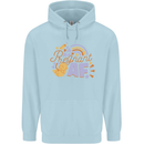 Pregnant AF New Baby Pregnancy Mum Childrens Kids Hoodie Light Blue