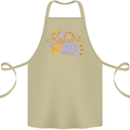 Pregnant AF New Baby Pregnancy Mum Cotton Apron 100% Organic Khaki