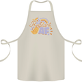 Pregnant AF New Baby Pregnancy Mum Cotton Apron 100% Organic Natural