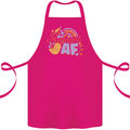 Pregnant AF New Baby Pregnancy Mum Cotton Apron 100% Organic Pink