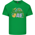 Pregnant AF New Baby Pregnancy Mum Kids T-Shirt Childrens Irish Green