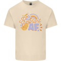 Pregnant AF New Baby Pregnancy Mum Mens Cotton T-Shirt Tee Top Natural