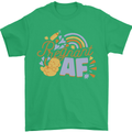 Pregnant AF New Baby Pregnancy Mum Mens T-Shirt 100% Cotton Irish Green