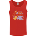 Pregnant AF New Baby Pregnancy Mum Mens Vest Tank Top Red