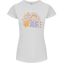 Pregnant AF New Baby Pregnancy Mum Womens Petite Cut T-Shirt White